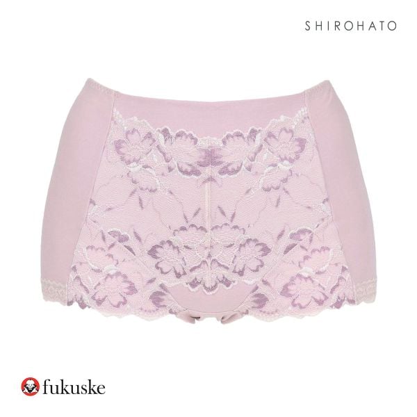 福助 fukuske 満足 お腹・ヒップ引き上げ 1分丈ショーツ レディース やや深履きタイプ ヒップアップ 37-3192 単品