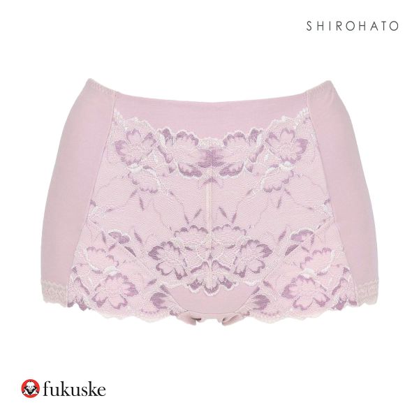 福助 fukuske 満足 お腹・ヒップ引き上げ 1分丈ショーツ レディース やや深履きタイプ ヒップアップ 37-3192 単品
