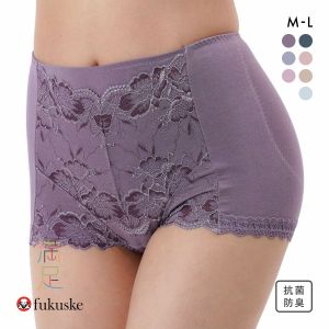 福助 fukuske 満足 お腹・ヒップ引き上げ 1分丈ショーツ レディース やや深履きタイプ ヒップアップ 37-3192 単品