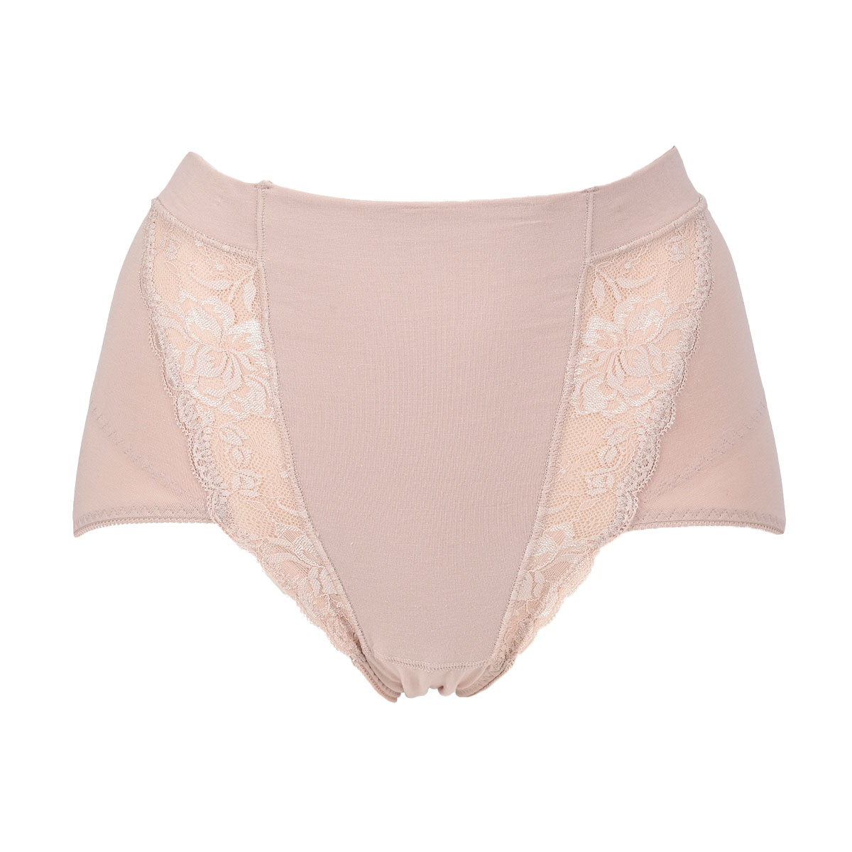 福助 Fukuske 満足 骨盤サポート スタンダード ショーツ 綿混 ショーツガードル 補正下着 単品(PI-ピンク-M)