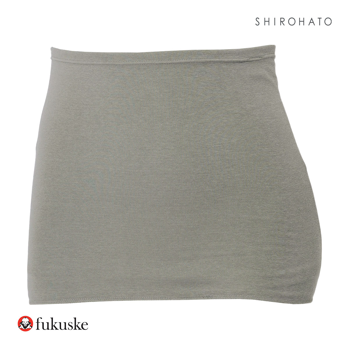 福助 Fukuske 美温活 はらまき心地 発熱綿はらまき 吸湿発熱 腹巻(GY-グレー-M-L)