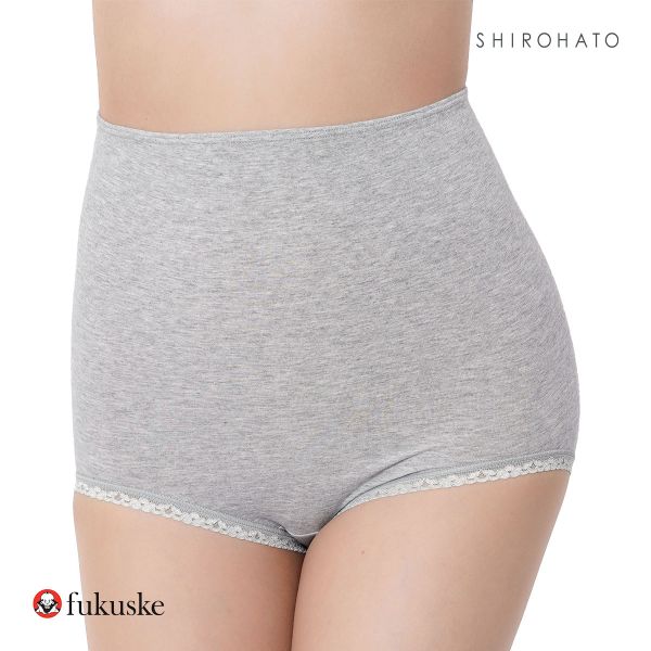 福助 Fukuske 美温活 はらまき心地 はらまき付きパンツ ショーツ スタンダード レディース 単品