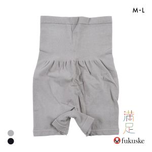 福助 満足 美温活 はらまき付き 1分丈ショーツ レディース 単品 fukuske