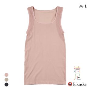 福助 満足 美温活 美姿勢サポート タンクトップ レディース インナー fukuske