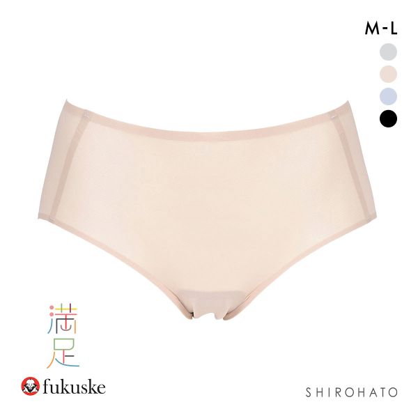 福助 満足 美涼活 メッシュ スタンダード ショーツ レディース 接触冷感 fukuske