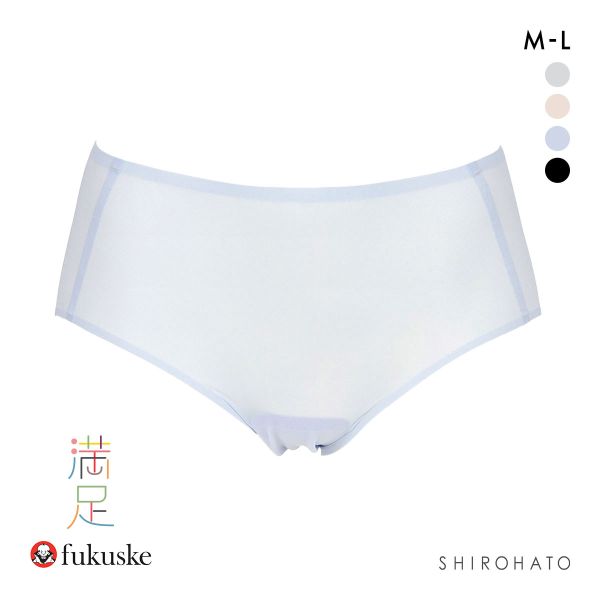 福助 満足 美涼活 メッシュ スタンダード ショーツ レディース 接触冷感 fukuske