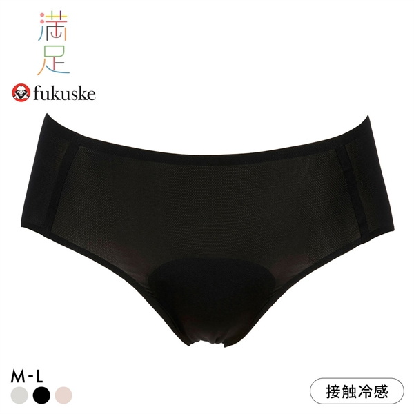 福助 満足 美涼活 ひんやりメッシュ スタンダード ショーツ レディース 接触冷感 涼感 fukuske 暑さ対策
