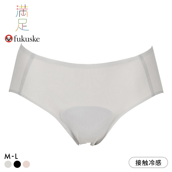福助 満足 美涼活 ひんやりメッシュ スタンダード ショーツ レディース 接触冷感 涼感 fukuske 暑さ対策
