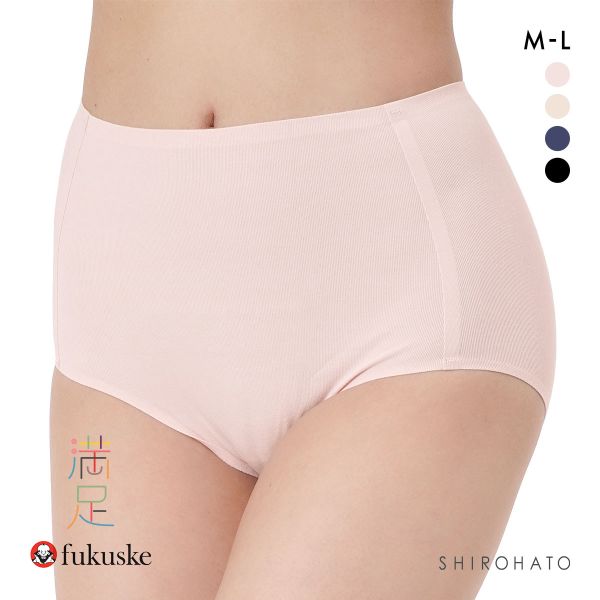 福助 満足 美涼活 スタンダード ショーツ レディース 接触冷感 綿混 fukuske