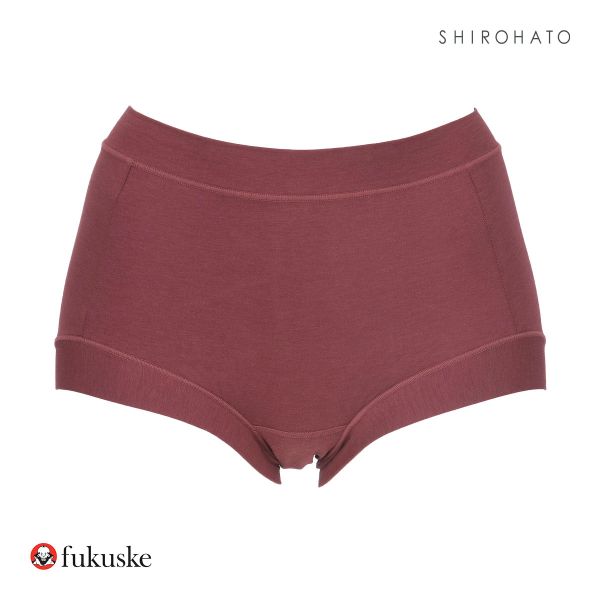 福助 Fukuske レディース 満足 美温活 よもぎ蒸し 一分丈ショーツ 袋入り 単品