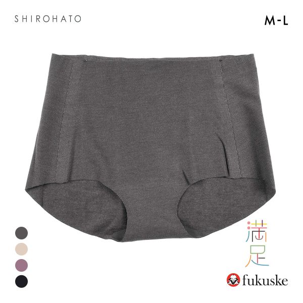 福助 満足Styling ふわっとAirなソフトタッチ あったかシームレス 1分丈 ショーツ レディース ボクサー fukuske