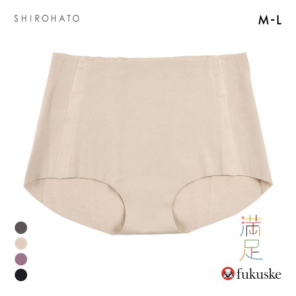 福助 満足Styling ふわっとAirなソフトタッチ あったかシームレス 1分丈 ショーツ レディース ボクサー fukuske
