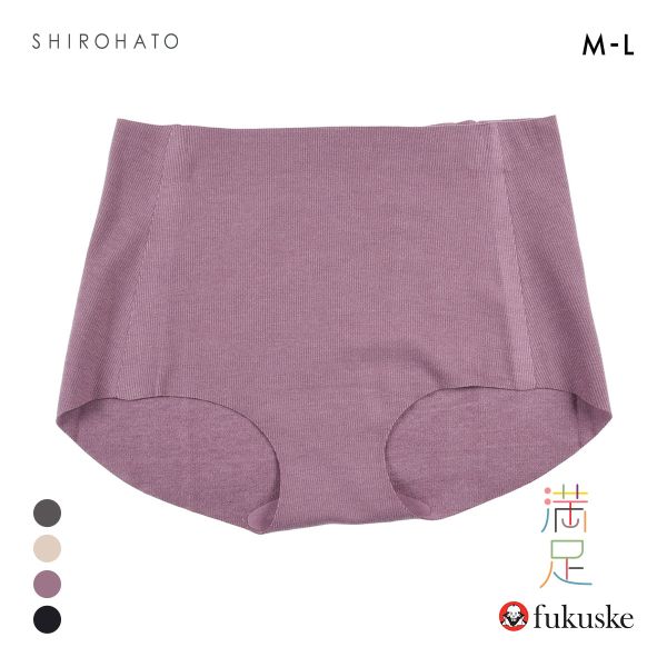 福助 満足Styling ふわっとAirなソフトタッチ あったかシームレス 1分丈 ショーツ レディース ボクサー fukuske