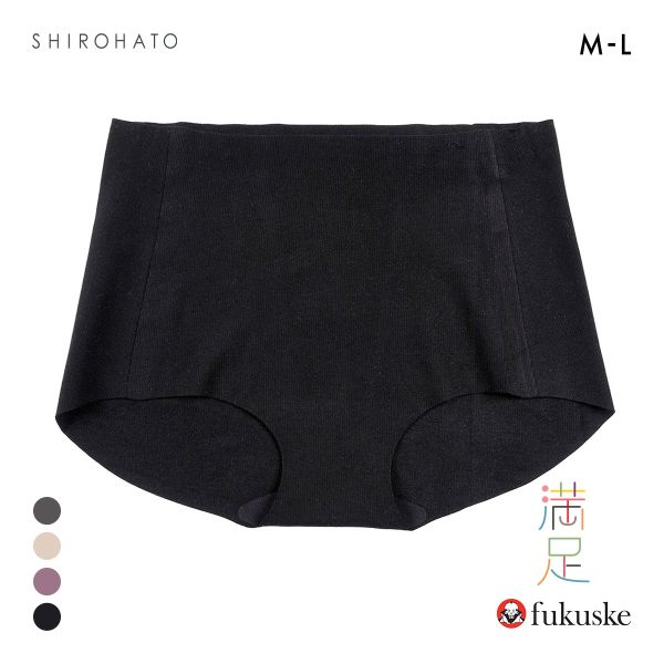 福助 満足Styling ふわっとAirなソフトタッチ あったかシームレス 1分丈 ショーツ レディース ボクサー fukuske