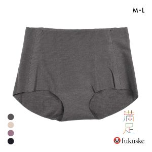福助 満足Styling ふわっとAirなソフトタッチ あったかシームレス 1分丈 ショーツ レディース ボクサー fukuske