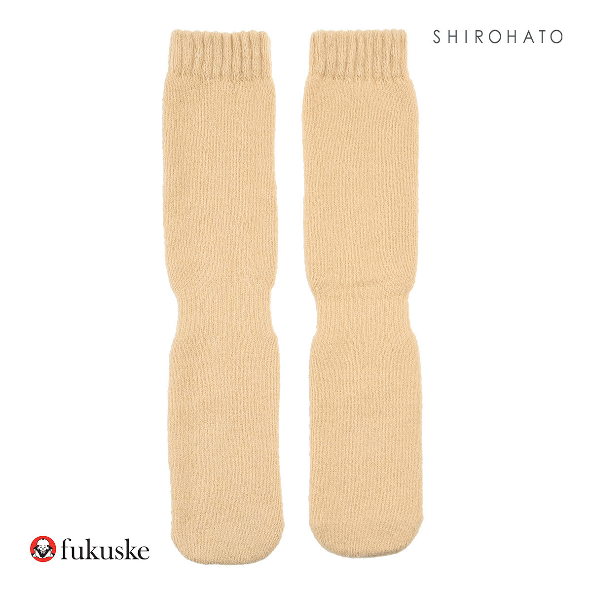 福助 fukuske 満足 美温活 おふとん心地 総パイル ソックス レディース(YE-イエロー-22-24cm)
