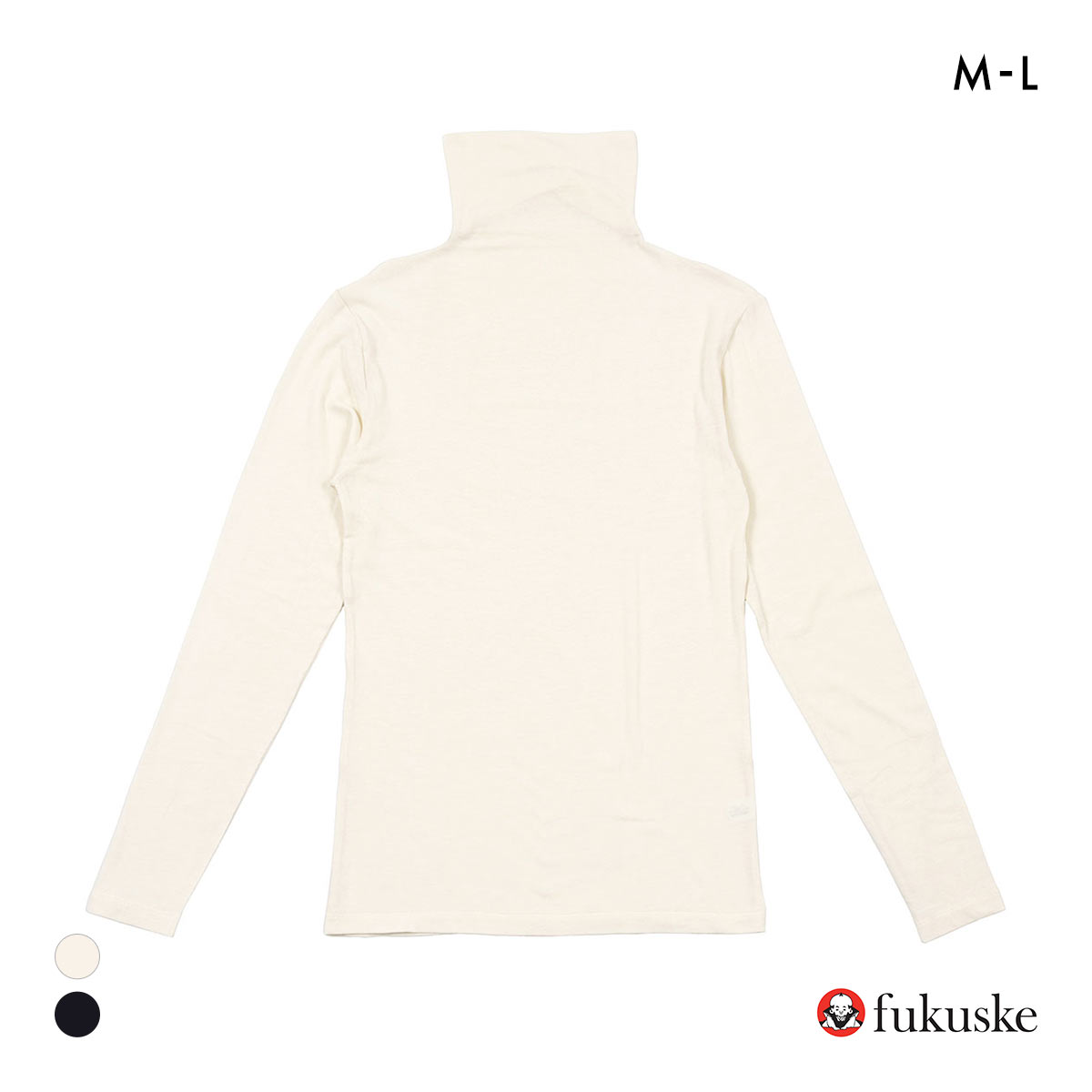 福助 ステキシアー タートルネック 長袖シャツ レディース インナー fukuske