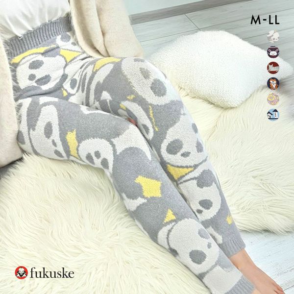 10%OFF 福助 ふんわりあったか モコパン レディース レギンス ロングパンツ ルームウェア fukuske 10%OFF 福助 ふんわりあったか モコパン レディース レギンス ロングパンツ ルームウェア fukuske