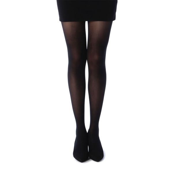 福助 Fukuske 満足 タイツ 40デニール 日本製 しっとりダブル保湿