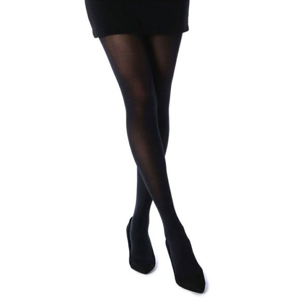 福助 Fukuske 満足 タイツ 60デニール 日本製 しっとりダブル保湿
