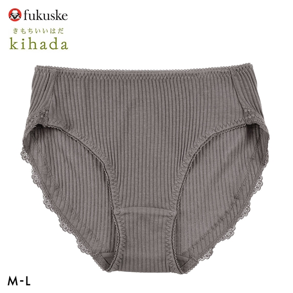 福助 kihada コットン100％ スタンダード ショーツ レディース fukuske キハダ