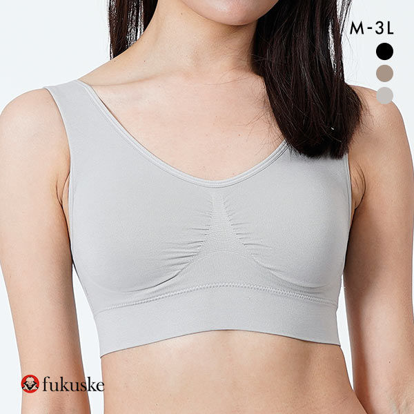 福助 fukuske ふふふなここち ハーフトップ レディース ノンワイヤー ブラジャー ワイヤレス 福助 fukuske ふふふなここち ハーフトップ レディース ノンワイヤー ブラジャー ワイヤレス
