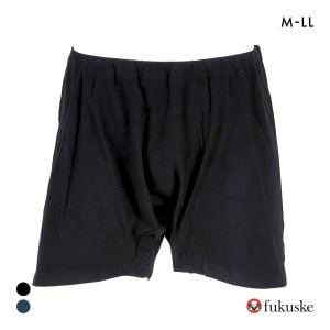 福助 BEAUTY AND FUNCTION FOR MEN 楽々スリープパンツ ニットトランクス メンズ 前とじ 睡眠 fukuske