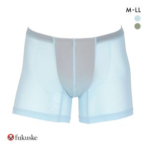 福助 BEAUTY AND FUNCTION FOR MEN 総メッシュ ボクサーブリーフ メンズ 前とじ fukuske