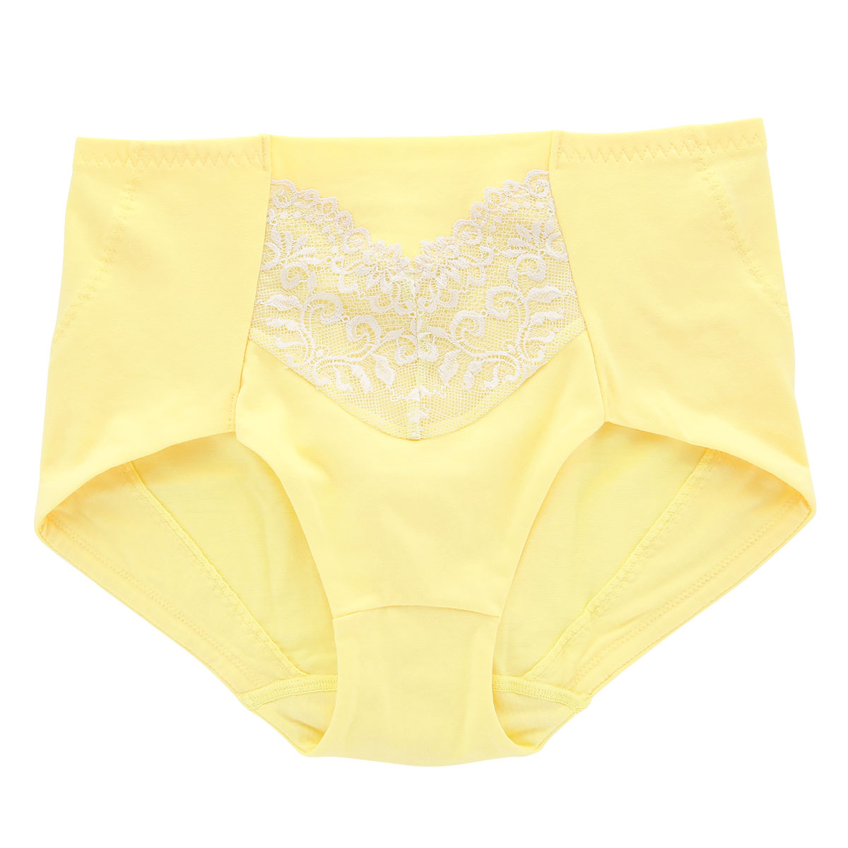 ツインクロス twin-cross 優肌フィット オーガニックコットン コントロールショーツ 同色2枚組 2枚セット M L LL 3L 4L(YE-イエロー-M)