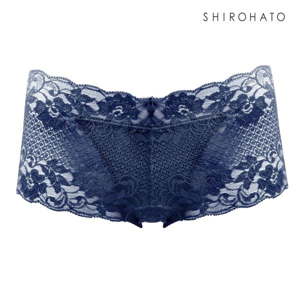 ボーイレッグショーツ 総レース ひびきにくい 柔らか ストレッチ プチプラ ヒップハンガー 単品 ジョリーエマ Jolie Emma