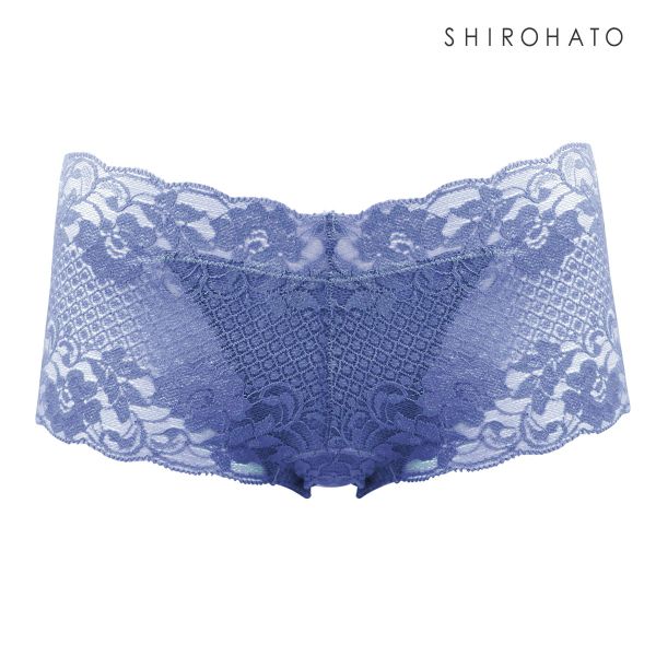 ボーイレッグショーツ 総レース ひびきにくい 柔らか ストレッチ プチプラ ヒップハンガー 単品 ジョリーエマ Jolie Emma