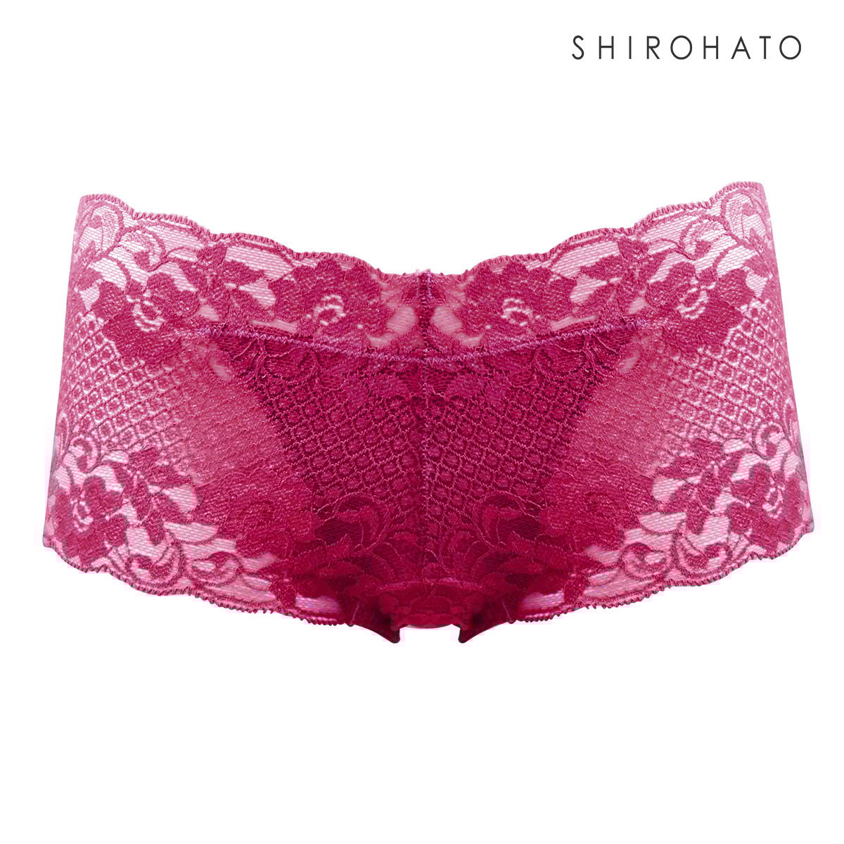 サニタリーショーツ 総レース 羽根付き対応 生理用 ひびきにくい 柔らか プチプラ ストレッチ ローライズ 単品 ジョリーエマ Jolie Emma(WI-ワイン-M)