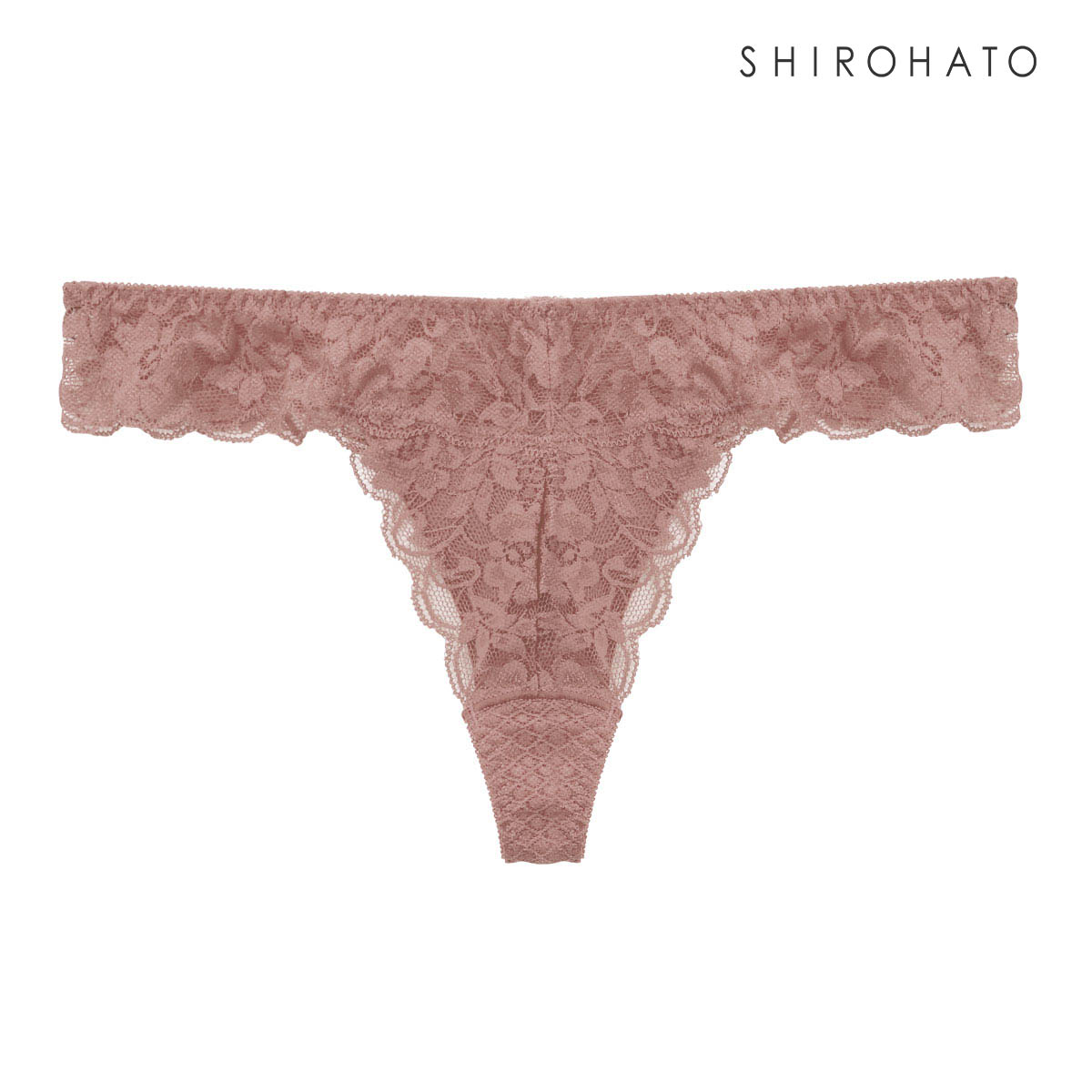 Tバックショーツ タンガ ソング 総レース ひびきにくい なめらか 柔らか ストレッチ プチプラ 単品 ジョリーエマ Jolie Emma(BE-ベージュ-M)