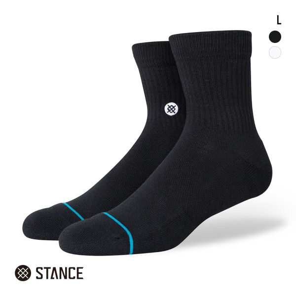 スタンス ICON QUARTER クォーター丈 ソックス メンズ STANCE 靴下