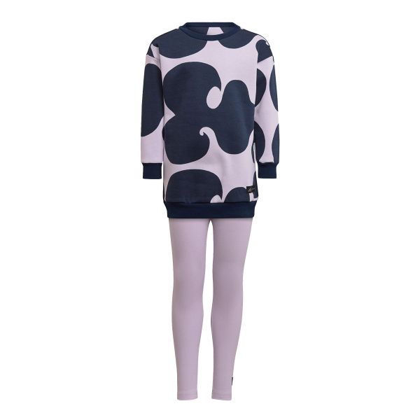 アディダス adidas マリメッコ MARIMEKKO セットアップ コラボ キッズ ジュニア ルームウェア
