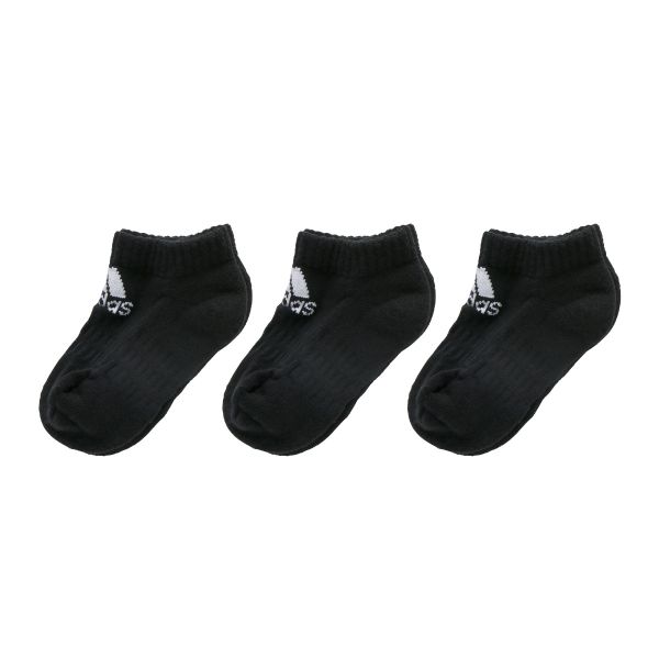 アディダス adidas スニーカー丈 ソックス 3足組 キッズ ジュニア 靴下 FXI60 くるぶし丈 ボーイズ ガールズ