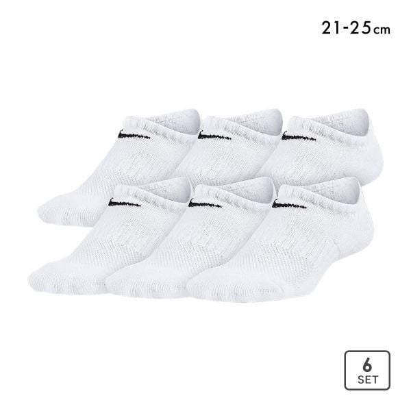 ナイキ キッズ エブリデイ クッション ノーショウ ソックス 6足セット NIKE ボーイズ ガールズ ジュニア 靴下 6P