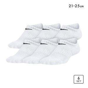 ナイキ キッズ エブリデイ クッション ノーショウ ソックス 6足セット NIKE ボーイズ ガールズ ジュニア 靴下 6P