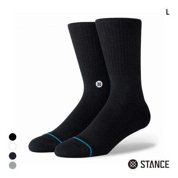 スタンス ICON クルー丈 ソックス メンズ STANCE 靴下