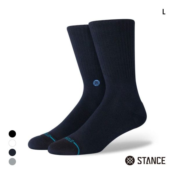スタンス ICON クルー丈 ソックス メンズ STANCE 靴下