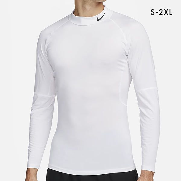 ナイキ NIKE ナイキプロ メンズ Dri-FIT フィットネス モックネック ロングスリーブ トップ スポーツ