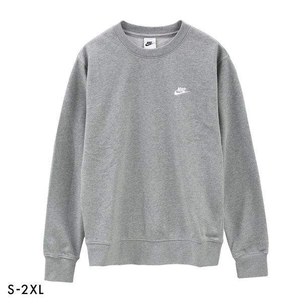 ナイキ クラブ フレンチテリー クルーネック トップス 長袖 メンズ スウェット トレーナー NIKE