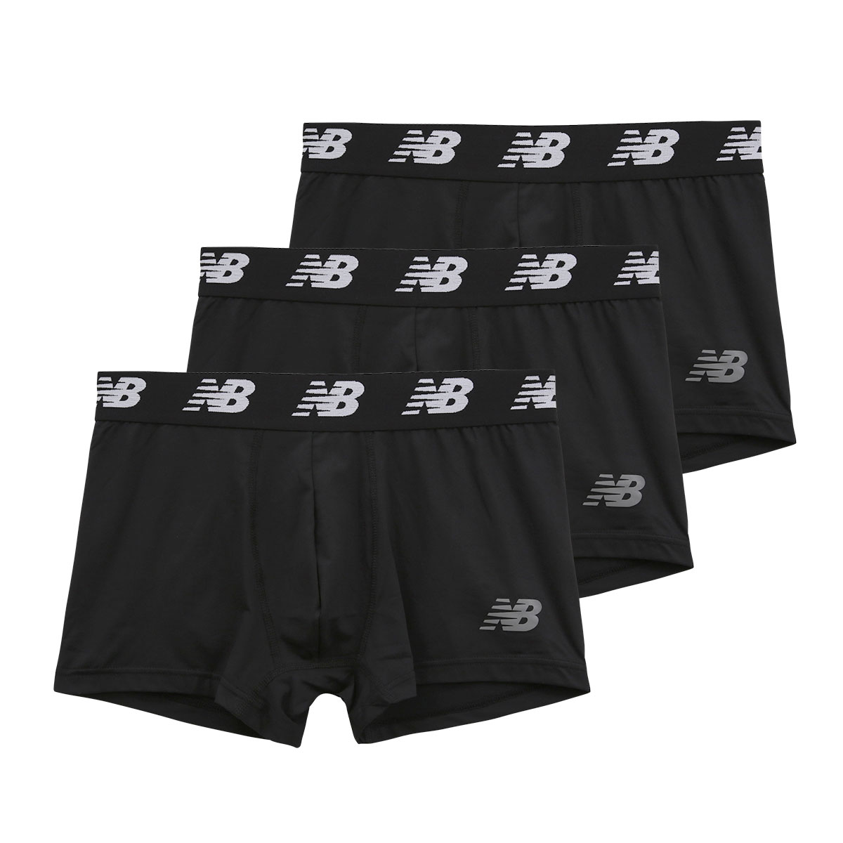 ニューバランス NewBalance プレミアム ボクサーパンツ 3枚組 メンズ アンダーウェア(Set1-S)