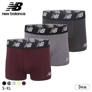 ニューバランス NewBalance プレミアム ボクサーパンツ 3枚組 メンズ アンダーウェア