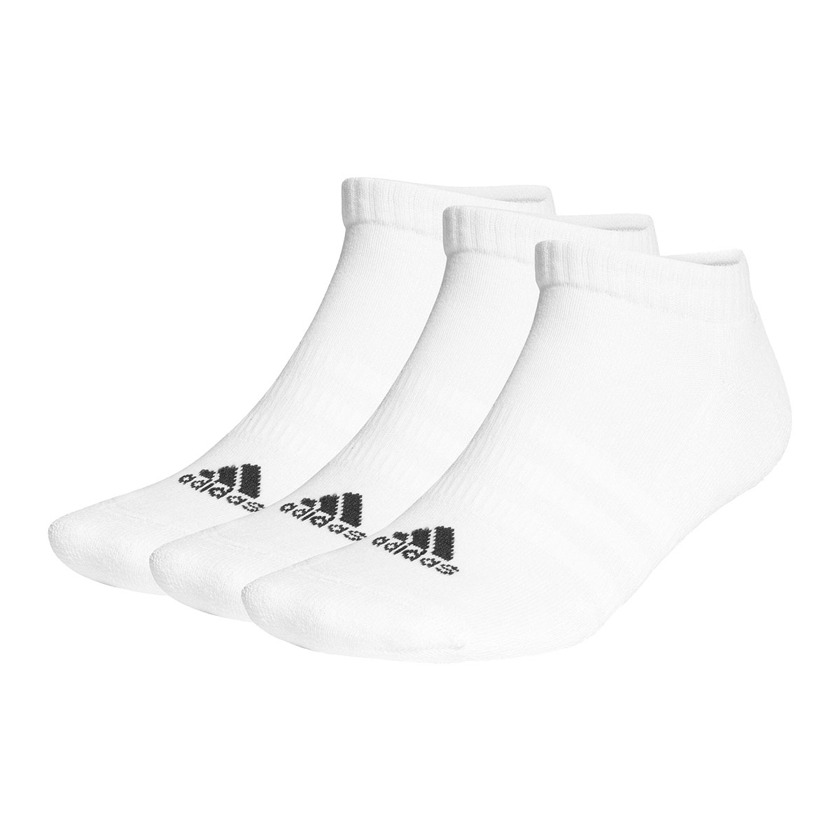 アディダス adidas ショート丈 ソックス 3足組 ユニセックス レディース メンズ 靴下 ローカット くるぶし丈(Set2-22-24cm)