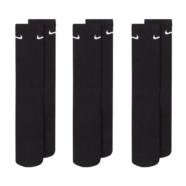 ナイキ NIKE エブリデイ クッション クルー丈 ソックス 3足組 靴下 レディース メンズ SX7664 21-23cm 23-25cm 25-27cm 27-29cm