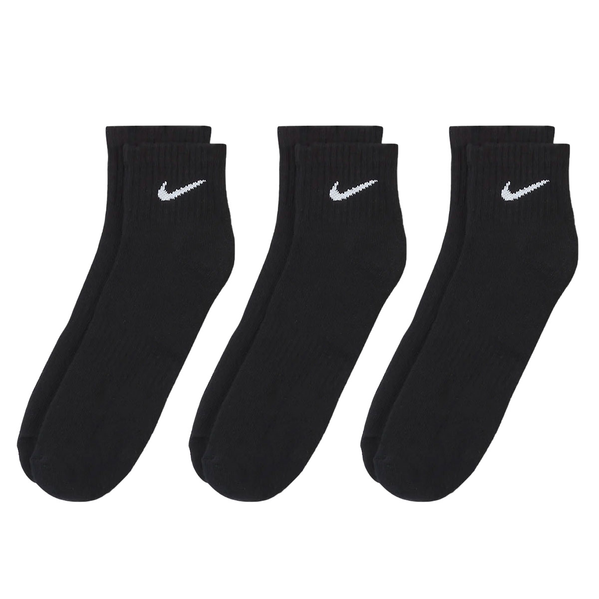 ナイキ NIKE エブリデイ クッション ショート丈 ソックス 3足組 靴下 メンズ レディース SX7667 21-23cm 23-25cm 25-27cm 27-29cm(Set-21-23cm)