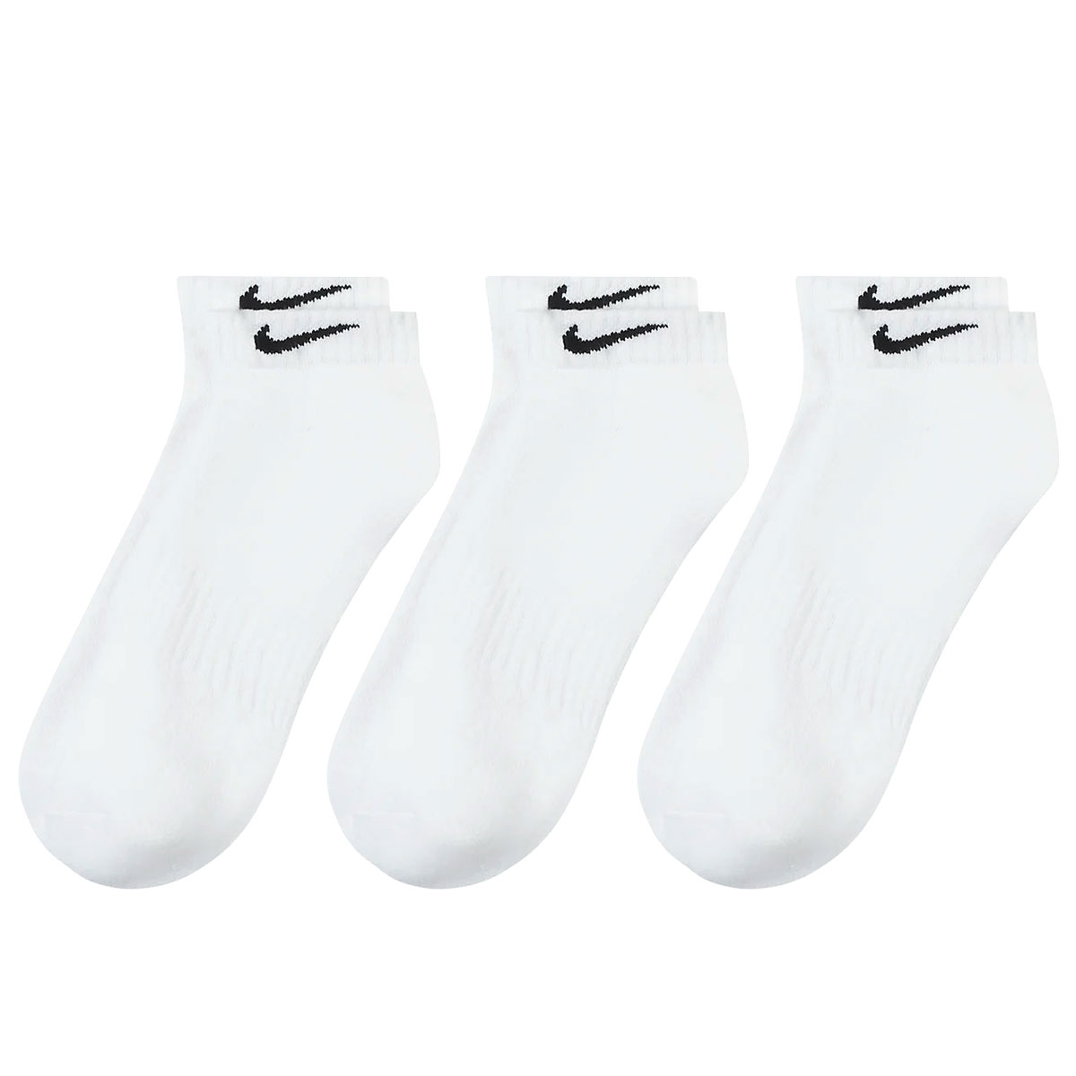 ナイキ NIKE エブリデイ クッション ロー ソックス 3足組 靴下 メンズ レディース SX7670 21-23cm 23-25cm 25-27cm 27-29cm(Set-21-23cm)