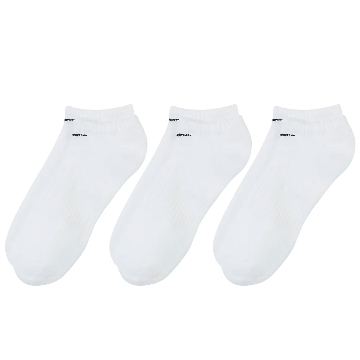 ナイキ NIKE エブリデイ クッション ノーショウ ソックス 3足組 靴下 メンズ レディース SX7673 21-23cm 23-25cm 25-27cm 27-29cm(Set-21-23cm)