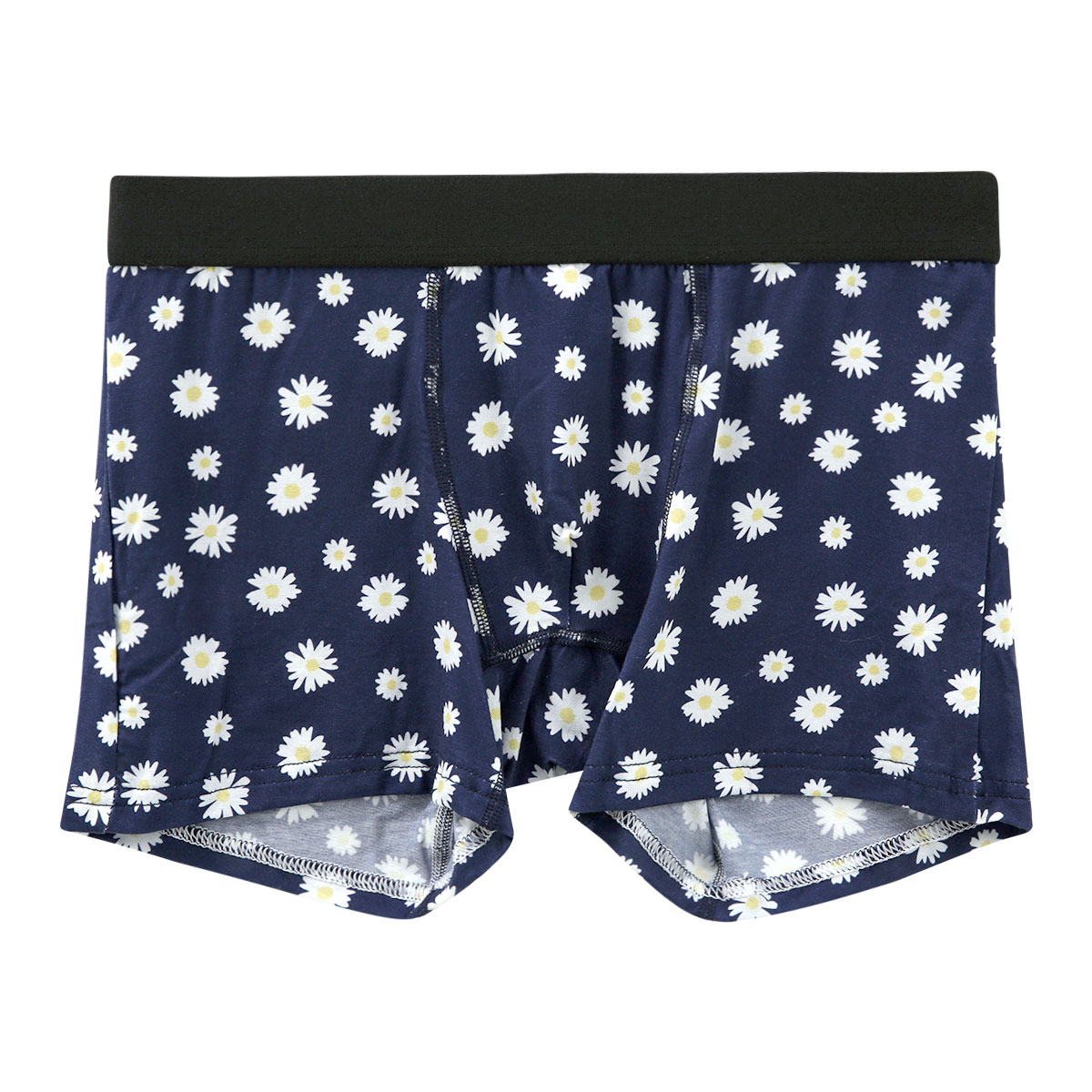 キュート Qu-te オールジェンダー ボクサーパンツ 前とじ メンズ レディース キッズ ジュニア ユニセックス SS S M L(NV-ネイビー-SS)